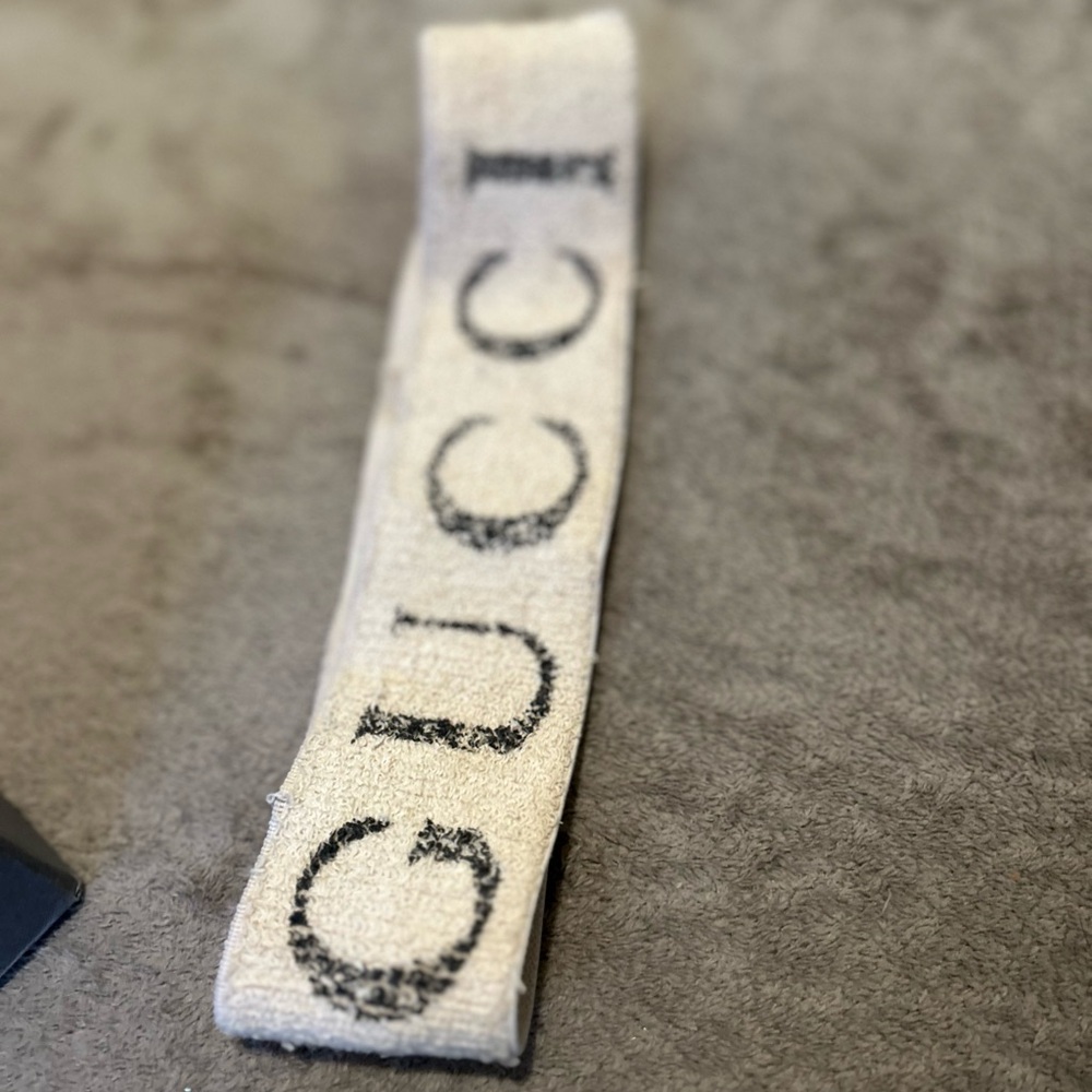 Gucci Beige Logo Headband